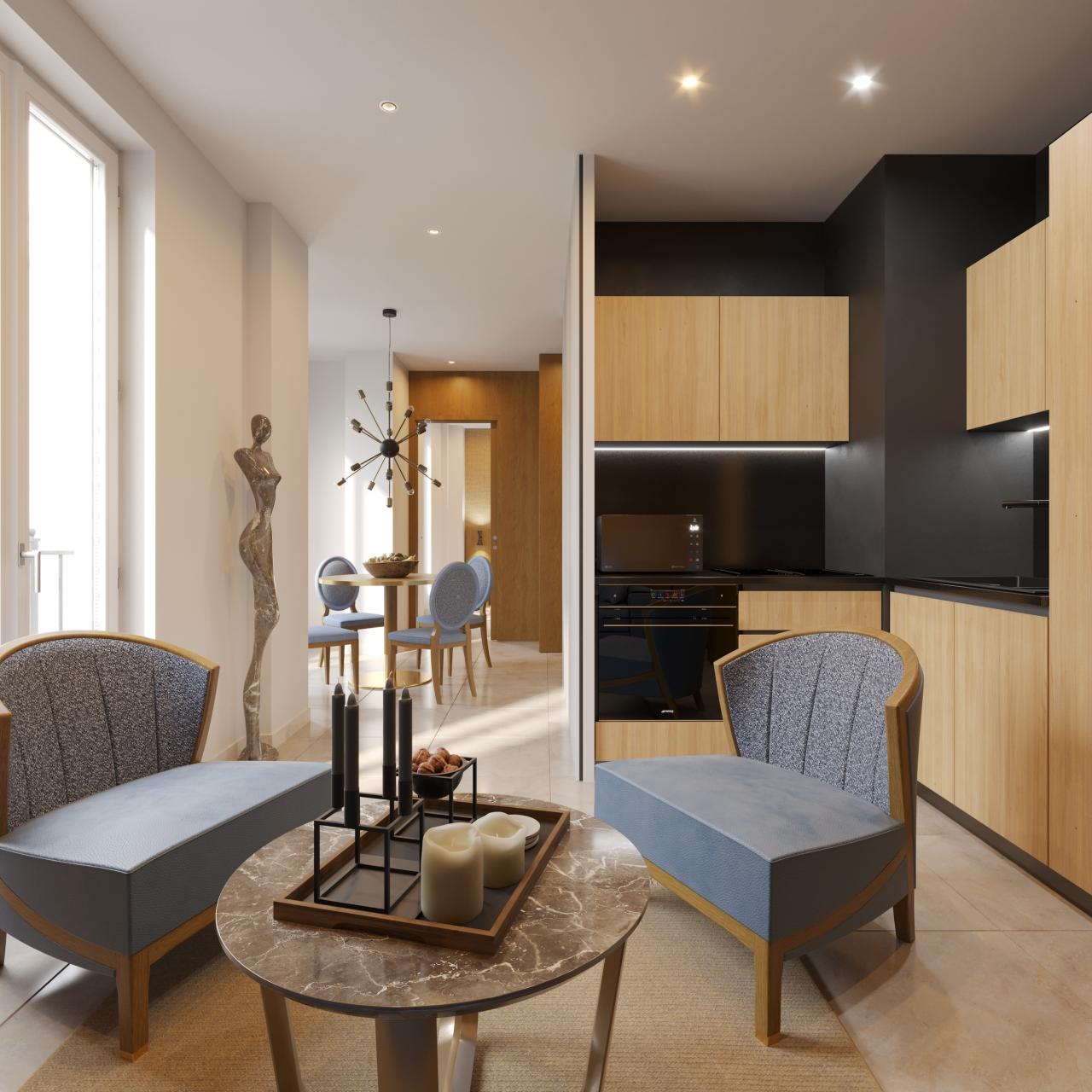 Résidence Aston La Scala - Appartement Rotonde